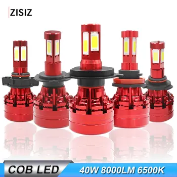 

2PCS LED H7 H4 LED Headlight Bulb 8000LM 4 Side COB Head Lamp LED H1 H11 H8 H9 H13 9005 9006 9004 Auto Fog Lights LED Car Lights