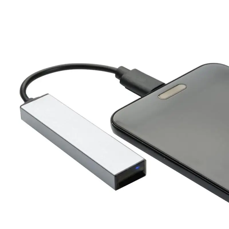 Тип-c до 2 USB2.0 TF кард-ридер USB-C Многофункциональный портативный расширитель type-C совместим с ОС Windows серии X и т. Д