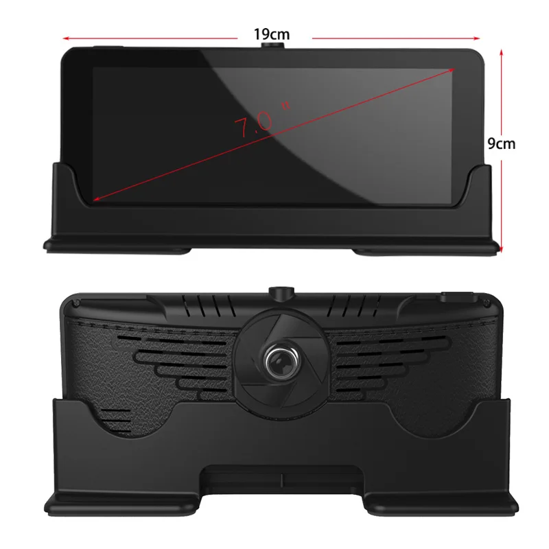 Anfilite 4G Автомобильный GPS навигатор 6 86 дюймов Android 5 1 Bluetooth ROM 16 Гб RAM HD 1080P