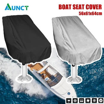 

Waterproof Outdoor Foldable Boat Seat Cover Helmsman Protection Ship UV Resistant Yacht Captain Chair Elastic Closure Dust