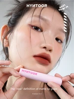 New Colors! HYNTOOR Macaron Series Matte Lip Glaze Long-lasting and Waterproof Lip Gloss Cloud Air Velvet Liquid Lipstick 1