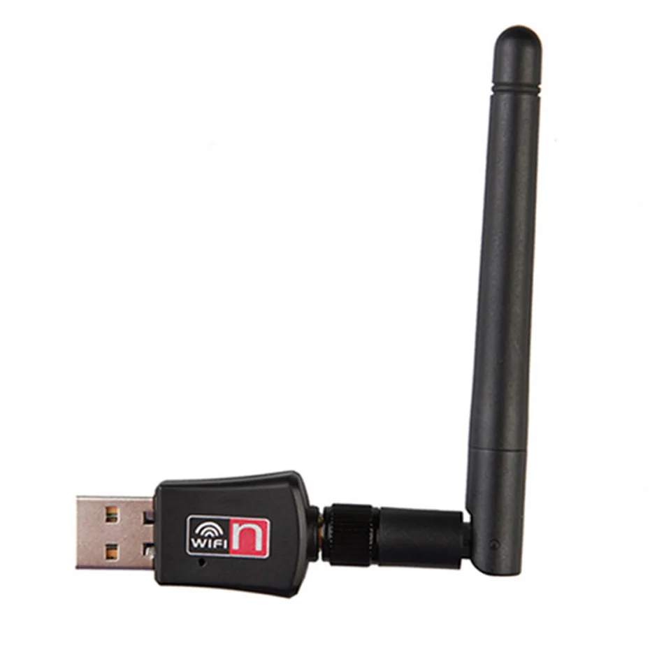 300 Мбит/с Беспроводной адаптер Wi-Fi с 2dB антенна RTL8192EU 802.11n/b/g USB Wi-Fi приемник Lan сетевая карта адаптер для ПК, опт