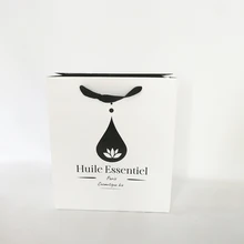 Пользовательский логотип Подарочный пакет рекламная реклама белый пакет из глянцевой бумаги Цветочная коробка День святого Валентина Подарочная упаковка для ювелирных изделий конфеты вечерние