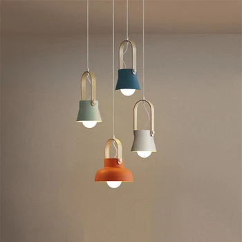 

Sale LED Iron Pendant Lights Lighting Home Indoor Decor Pendant Lamp Dining Living Room Bedroom Kitchen Fixtures Hanging Lamp AC