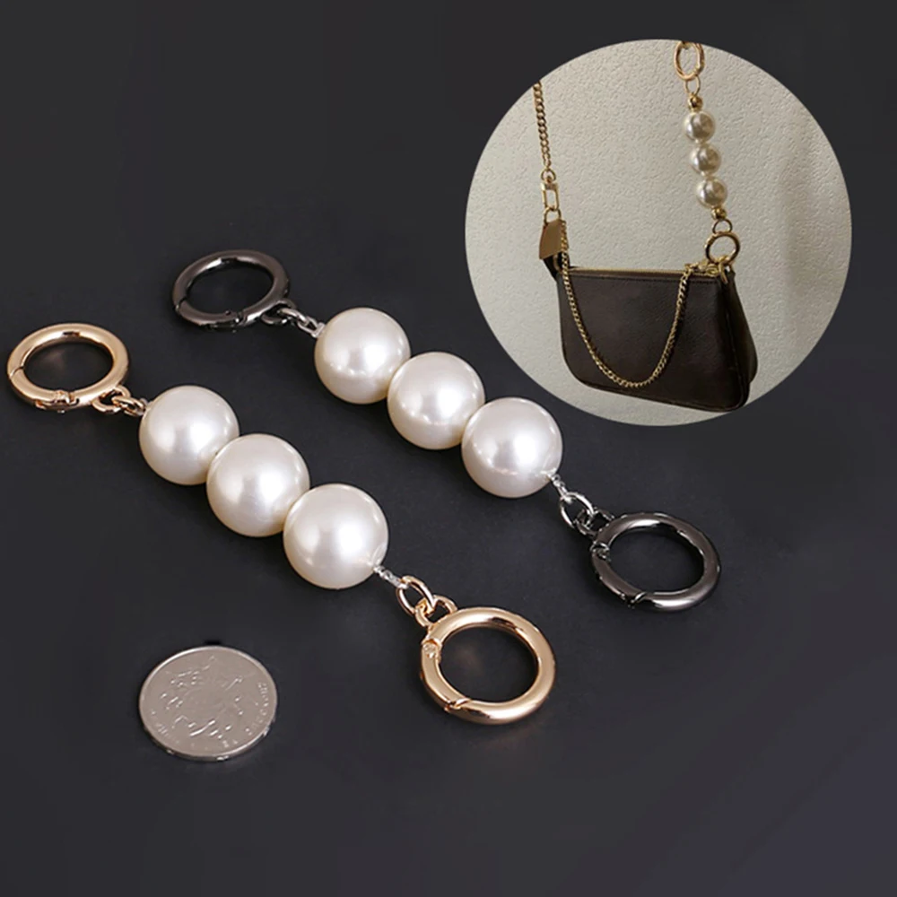 1 Pc Pearl Purse Chain Strap Extender For Crossbody Shoulder Bag