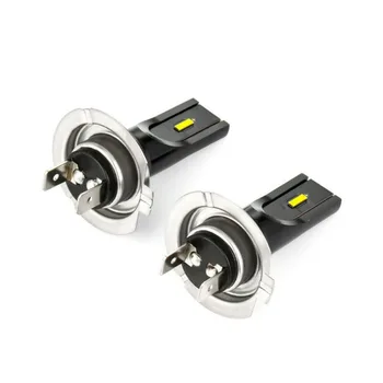 

Xenon White LED Headlight Replacement 2pcs Car Waterproof Bulb CSP 1860