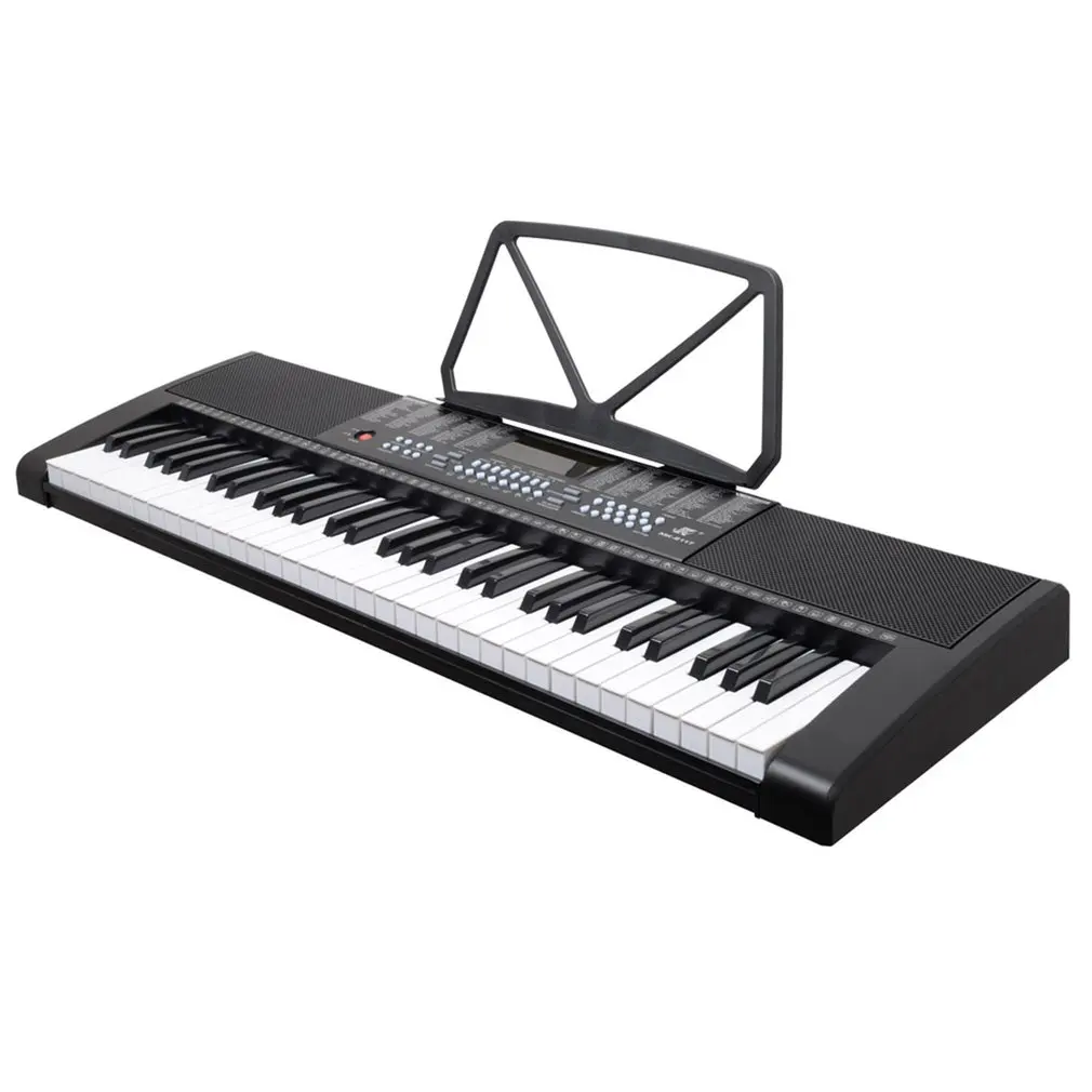 

MK-2117 255 Timbres 255 Rhythms Electronic Keyboard 61 Keys LED Display Electronic Organ 3-Step Lesson Digital Piano