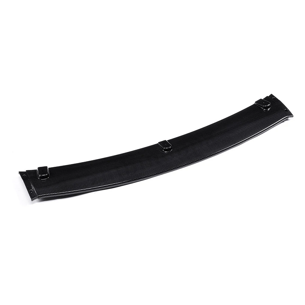 Carbon Front Bumper Fiber Front Bumper Pratical Carbon Fiber Front Bumper Decoration Cover ABS Universal for Civic