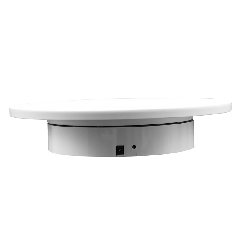 

AAAE Top-30cm Electric Motorized Rotary Rotating Display Stand Turntable with Remote Control Max Load 15Kg for Photography Video