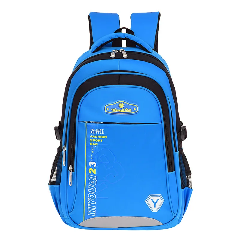 

New Style Korean-style Boy CHILDREN'S School Bags Customizable Logo Burden Relieving Light Schoolbag for Elementary School Stude