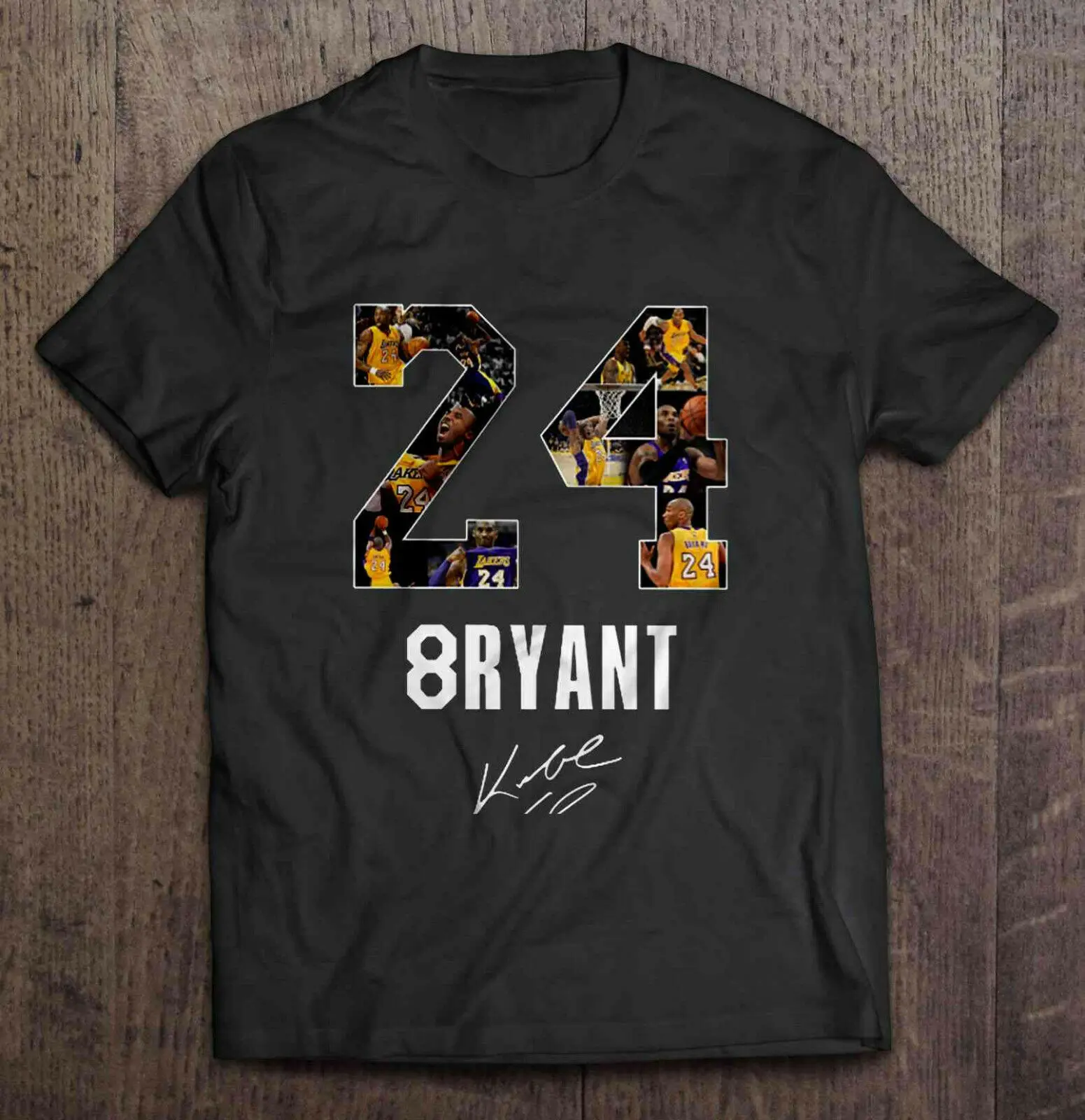 

rage instinct all black sports academy mamba academy Kobe Bryant - T-shirts