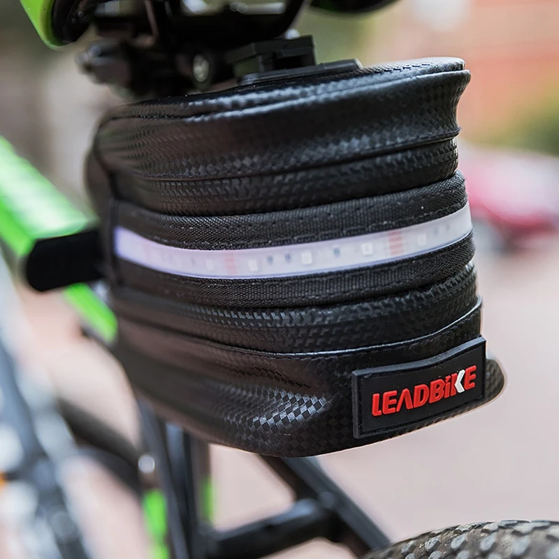 Leadbike открытый велосипедный мешок хвост пакет с Usb зарядкой водонепроницаемый Предупреждение велосипед седло мешок