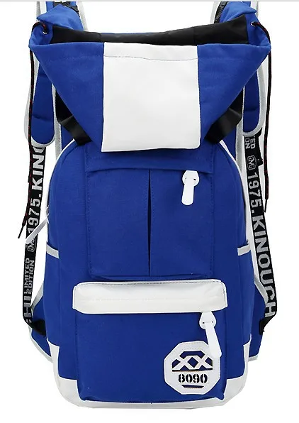 

Middle School Students Shoulder School Bag Korean-style Fashion And Personality with Hat Backpack Computer Backpack