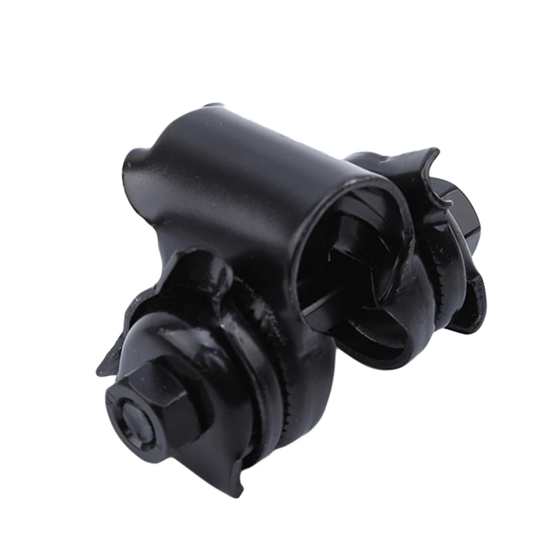 Black Aluminum Alloy Saddle Clip Tube Holder Connector MTB Cycling Accessories Vtt Velo Accessoires | Спорт и развлечения
