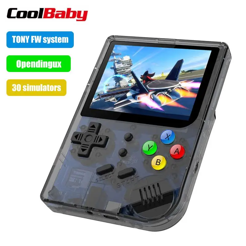 

RG300 3 inch Video games Portable Retro console Retro Game Handheld Games Console Player 16G+32G 3000 games Tony system