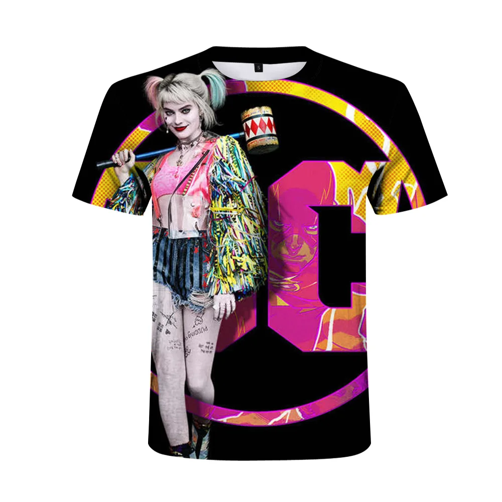 

Pretty Clown Girl 3D Printing Fun Pattern T-Shirt Personality Fashionable And Comfortable Men's And Women's Tops XXS-6XL