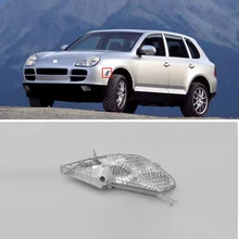 Capqx для Porsche Cayenne 2003 2004 2005 2006 авто передняя сторона крыло изготовитель фар боковой поворот световые сигналы лампа