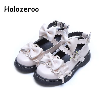 

Autumn Kids Princess Shoes Baby Girls Bow Flats Children Brand Dress Shoes Dance Shoes Black Sweet Shoes Fashion Mary Jane New