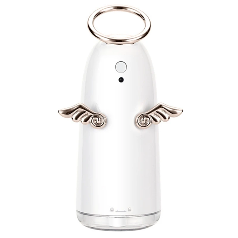 Angel Usb Aroma Essential Oil Diffuser Ultrasonic Air Home Humidifier Mini Mist Maker Aroma Diffuser 7 Color Led Light Office