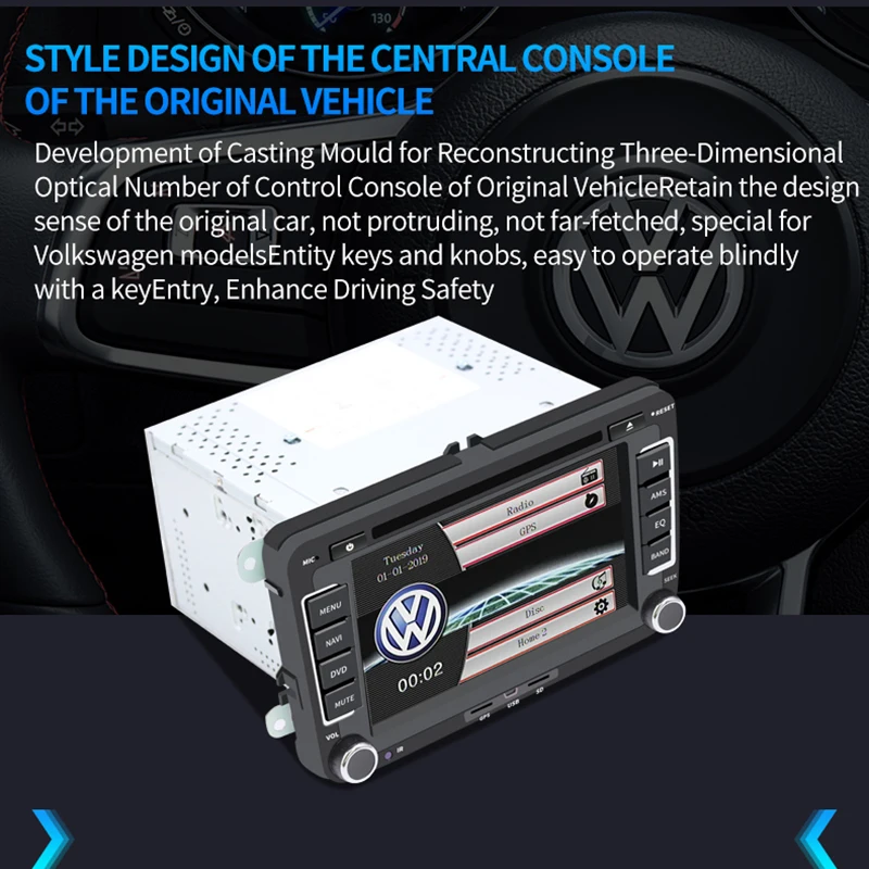 2 Din автомагнитола 2din Автомагнитола для VW Автомагнитола Coche Gps Navi RDS Mirror Link Автомобильная стерео камера заднего вида радио Para Auto
