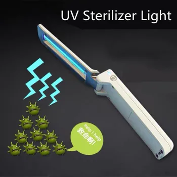 

UV Sterilizer Light Ultraviolet germicidal lamp portable UV handheld folding home travel small sterilization Lights sanitizer