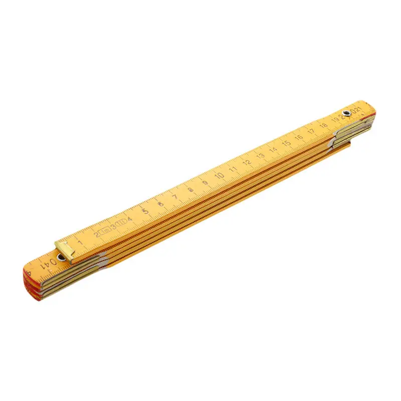 

Portable Carpenter Wooden Folding Ruler 100cm/39inch