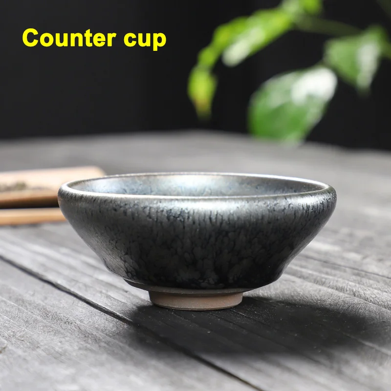 Counter Cup 1 шт. керамическая чашка в китайском стиле стиль керамика чайная кружка столовая одежда для домашнего использования JS22 - Цвет: Counter Cup