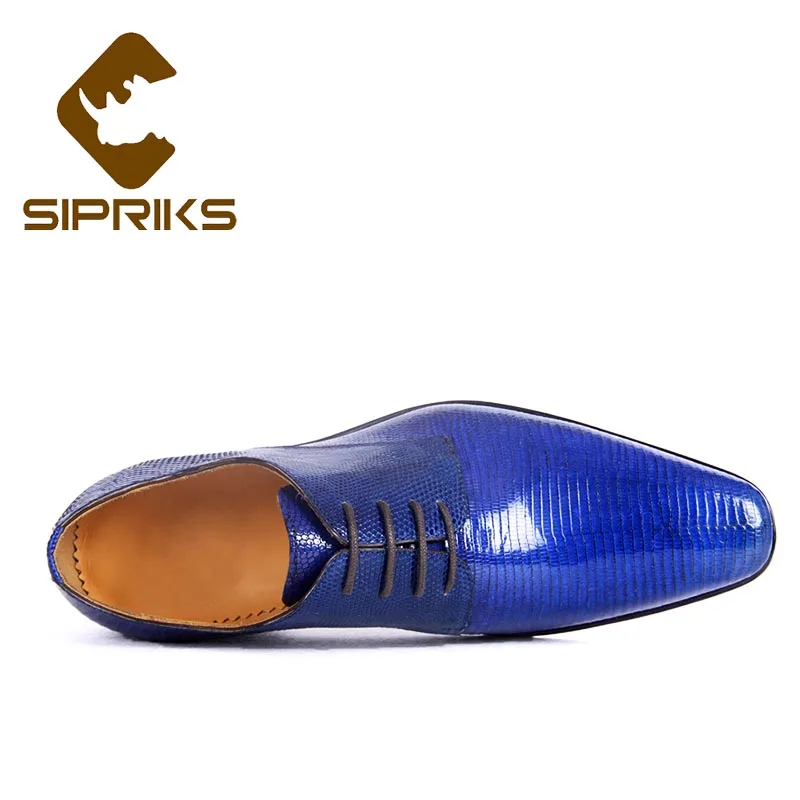 Sipriks New Style Real Stingray Skin Shoes Men's Luxury Handmade Goodyear  Welted Dress Shoes Unique Boss Derby Business Casual - AliExpress