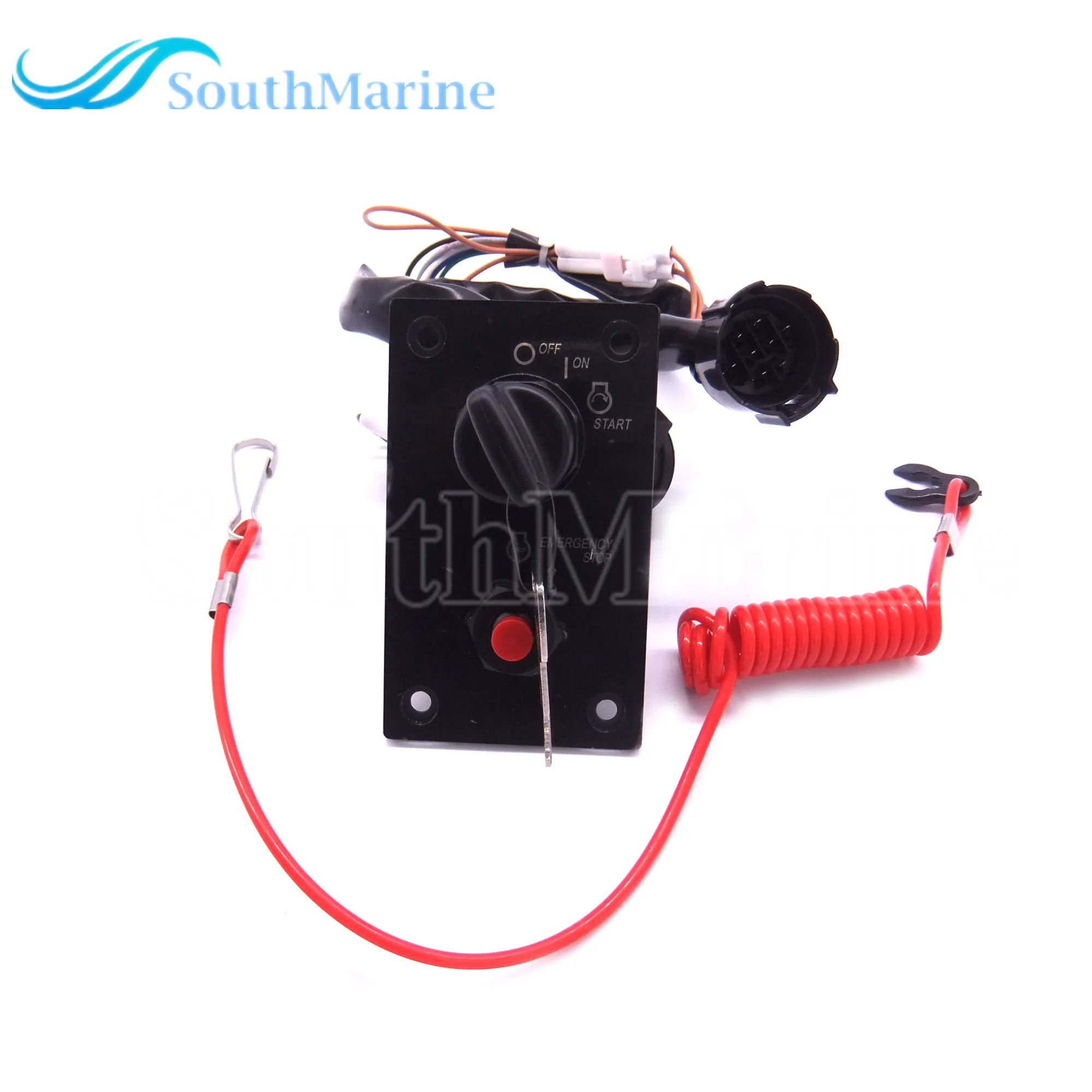 Boat Engine 37100-96J24 37100-96J25 Single Ignition Key Switch Panel for  Suzuki Outboard Motor