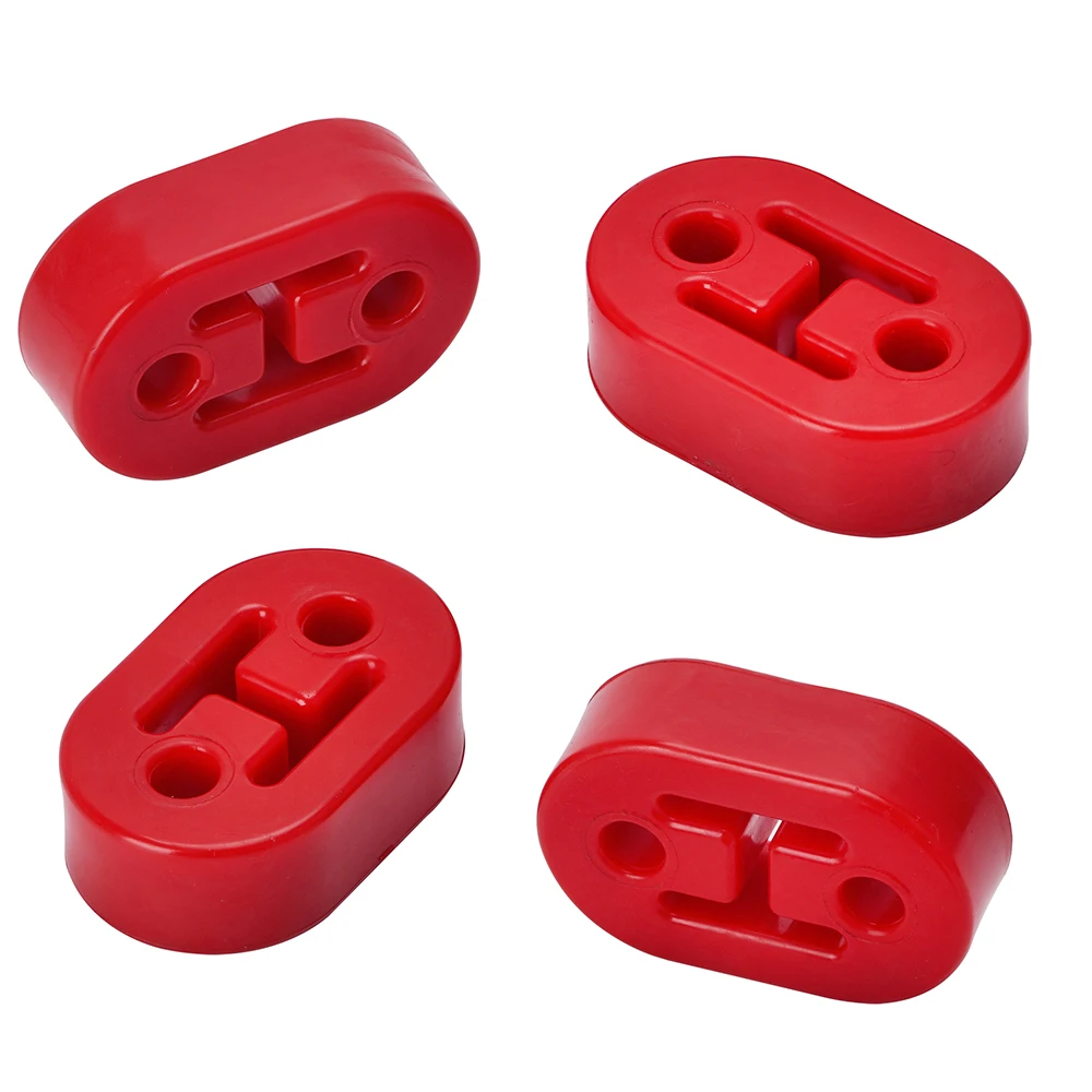 Universal Polyurethane Exhaust/Muffler Short Hangers Muffler Hangers Red or Blue JR8952 4pcs/Lot