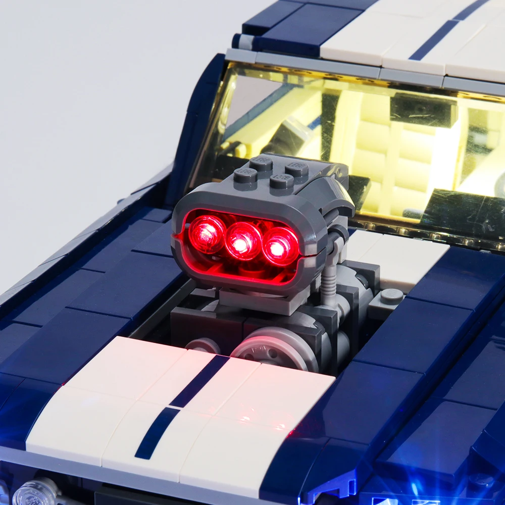Lepinblocks Technic Car 21047 21046 строительные блоки Forded Mustanged10262 10265 кирпичи Автомобильный светодиодный светильник Creator детская Рождественская игрушка
