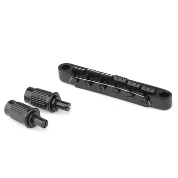 

Musiclily 12 String Guitar ABR-1 Style Tune-o-Matic Bridge for Les Paul Style Guitar, Black