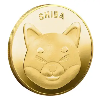 SHIB Gold/Silver Plated Commemorative Coin 4