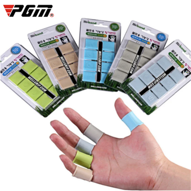 

PGM Golf Gloves Splint Finger Sleeve Guard Protector Support Basketball Sports Aid Silicone Fingertips Protective Golf Cap