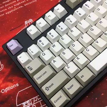 

Keycaps Muted Silence Original Height PBT Sublimation Keycap Mechanical Keyboard Customization
