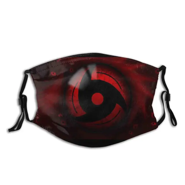 나루토 Sharingan A8 활성 탄소 필터 패션 우즈마키 원피스 성인용, 재사용 가능한 페이스 마스크 추천
