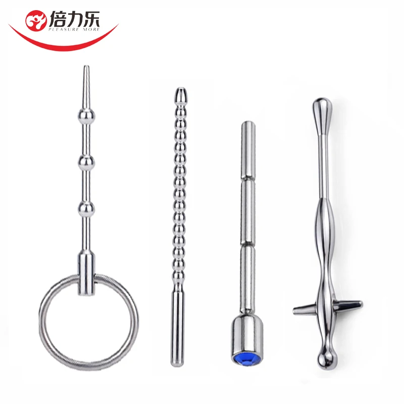 Stainless Steel Penis Plug Catheters Sounds Stretching Male Chastity Urethral Dilator Stimulation Adult Sex Toys For Men | Красота и