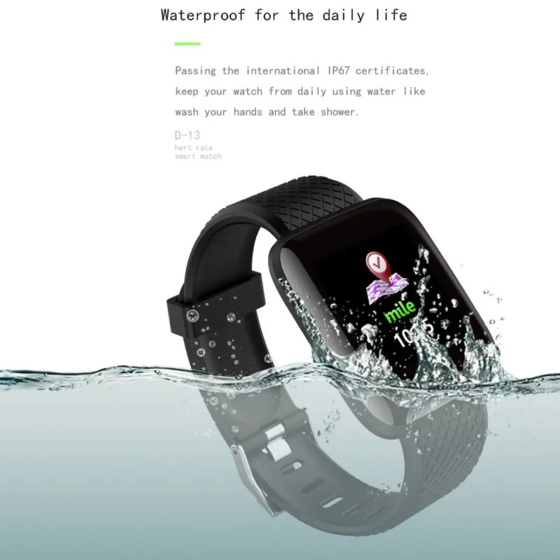 

Smart Watch Smart Band Blood Pressure Watch Waterproof Watch Fashion Movement Touch Screen Heart Rate Oxygen Sport Monitor