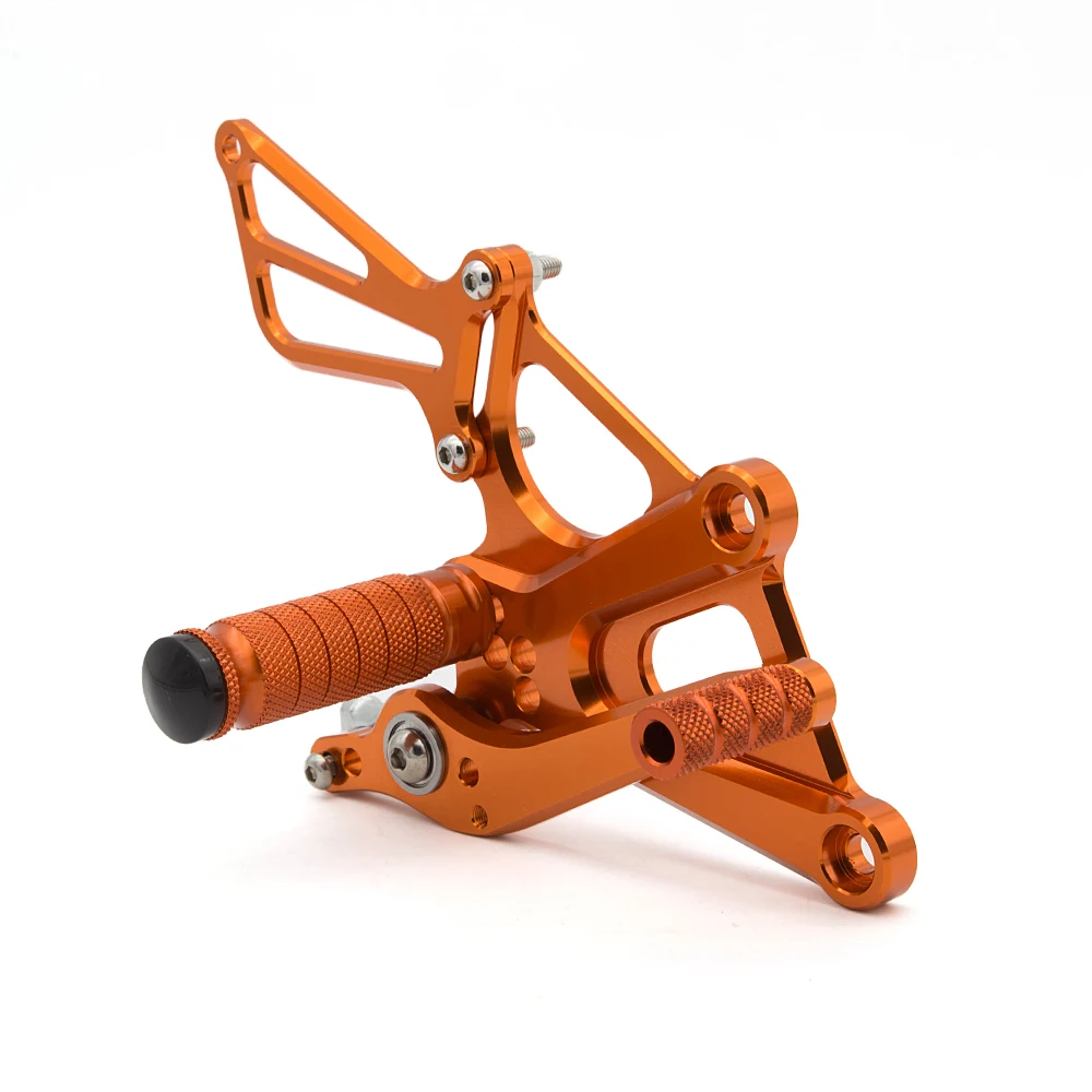 Для Honda CBR250R 2010-2012 CNC алюминиевый сплав мотоцикл подножка для ног Педаль peg Rearset задний Набор