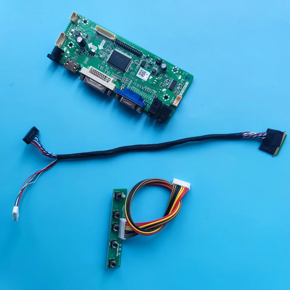 Driver Kit for LP156WF1-TL-A1/-TL-B1 1920X1080 panel Screen DIY DVI LED VGA LCD Controller board M.NT68676  Компьютеры и