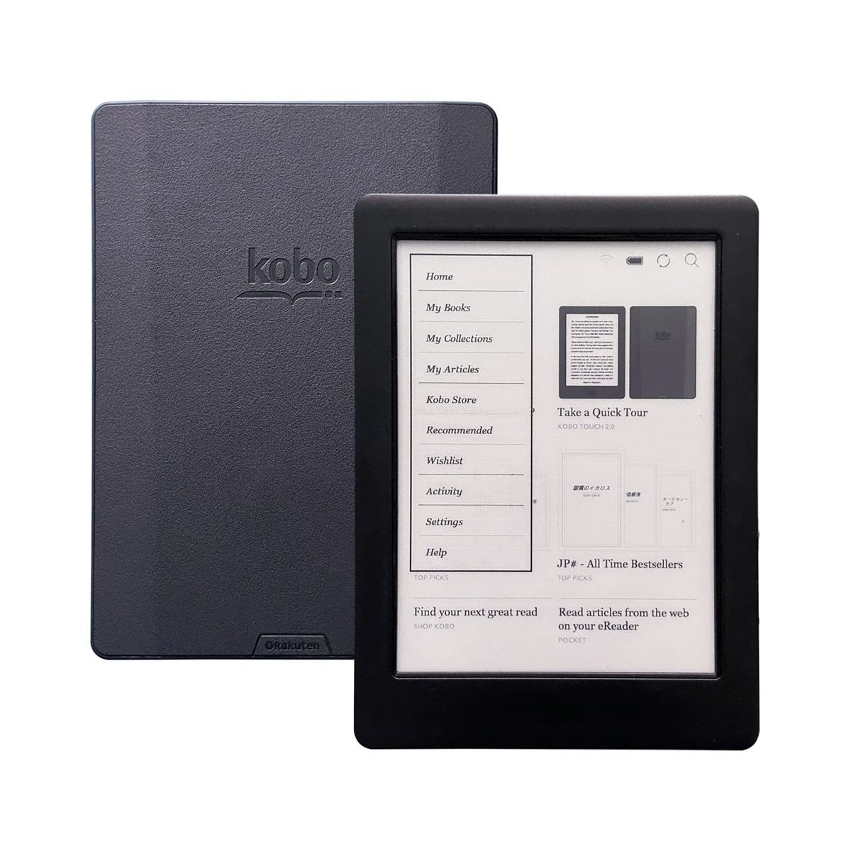 Klas oogst atomair Ebook Reader Kobo Touch 2.0 E-ink 6 Inch 800x600 Wifi N587 Books Ereader -  E-book Readers - AliExpress