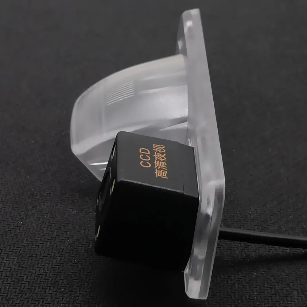 AHD Fisheye 12LED 동적 궤도 자동차 후면보기 카메라 폭스 바겐 VW Eurovan Caravelle Transporter T4 Business 1990-2003
