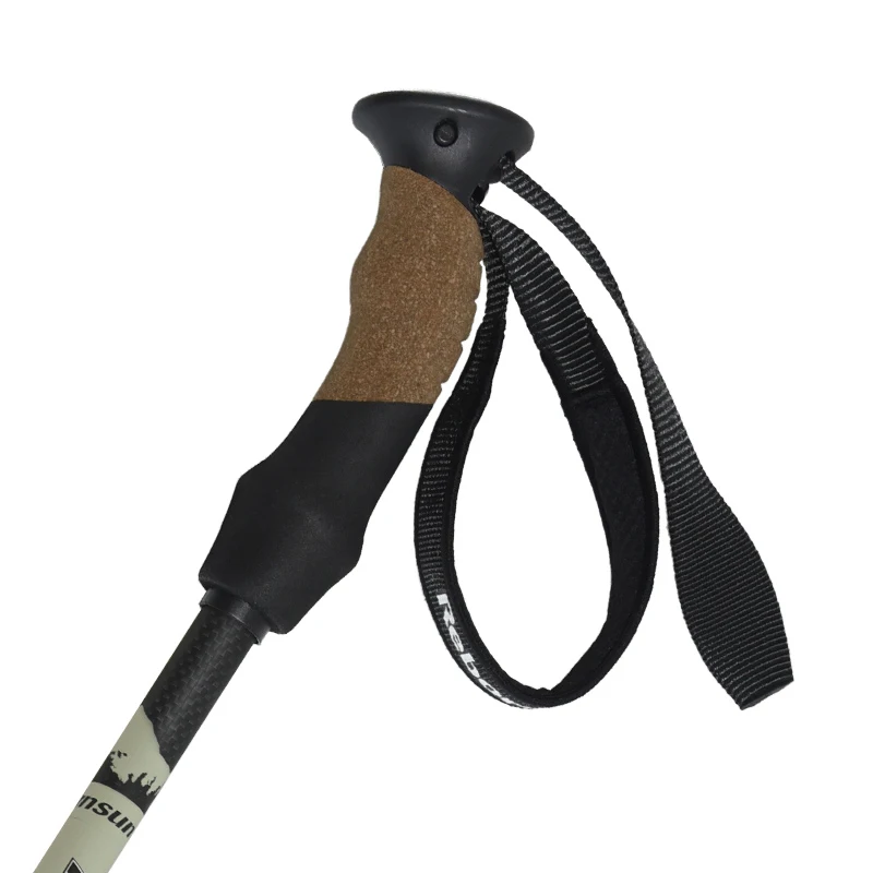 

3-section Trekking Pole Hiking hiking pole grips adjustable trekking poles hiking stick Alpenstock Walking Stick