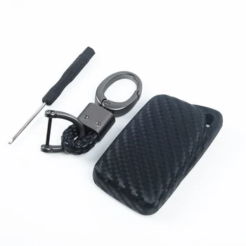 

Scratch resistant Key Case Keychain Protection Shell Housing For Lexus IS 2014-2019 Carbon Fiber Style Cover