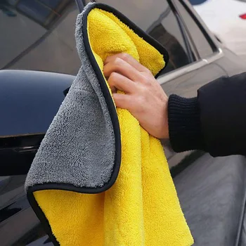 

Car Cleaning Cloth Super Absorbency 38cmx45cm Premium Microfiber Auto Towel Ultra Size Towel One-Time Drying The Whole Vehicles