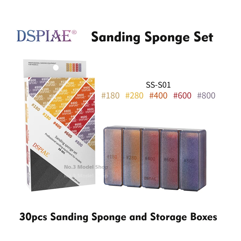 Tools, Supplies & Engines Sanding Sponge Set for Dspiae Gundam GK