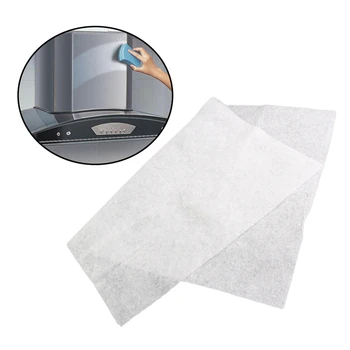 

2X Kitchen Oil Filter Paper Absorbing Paper Non-woven Anti Oil Cotton Filters Cooker Hood Extractor Fan Filter Non-woven
