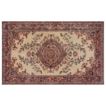 

Handmade Natural Vintage Turkish Area Rug 155x252 Cm-5'1''X8'3''