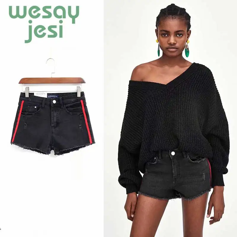 

2019 new plus size summer shorts jeans women high Waisted denim shorts women hot sexy short jeans denim women shorts