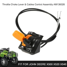 Thumb дроссельной заслонки газа рычаг контроллера сборки кабель в сборе подходит для John Deere X500 X520 X540